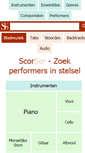 Mobile Screenshot of nl.scorser.com